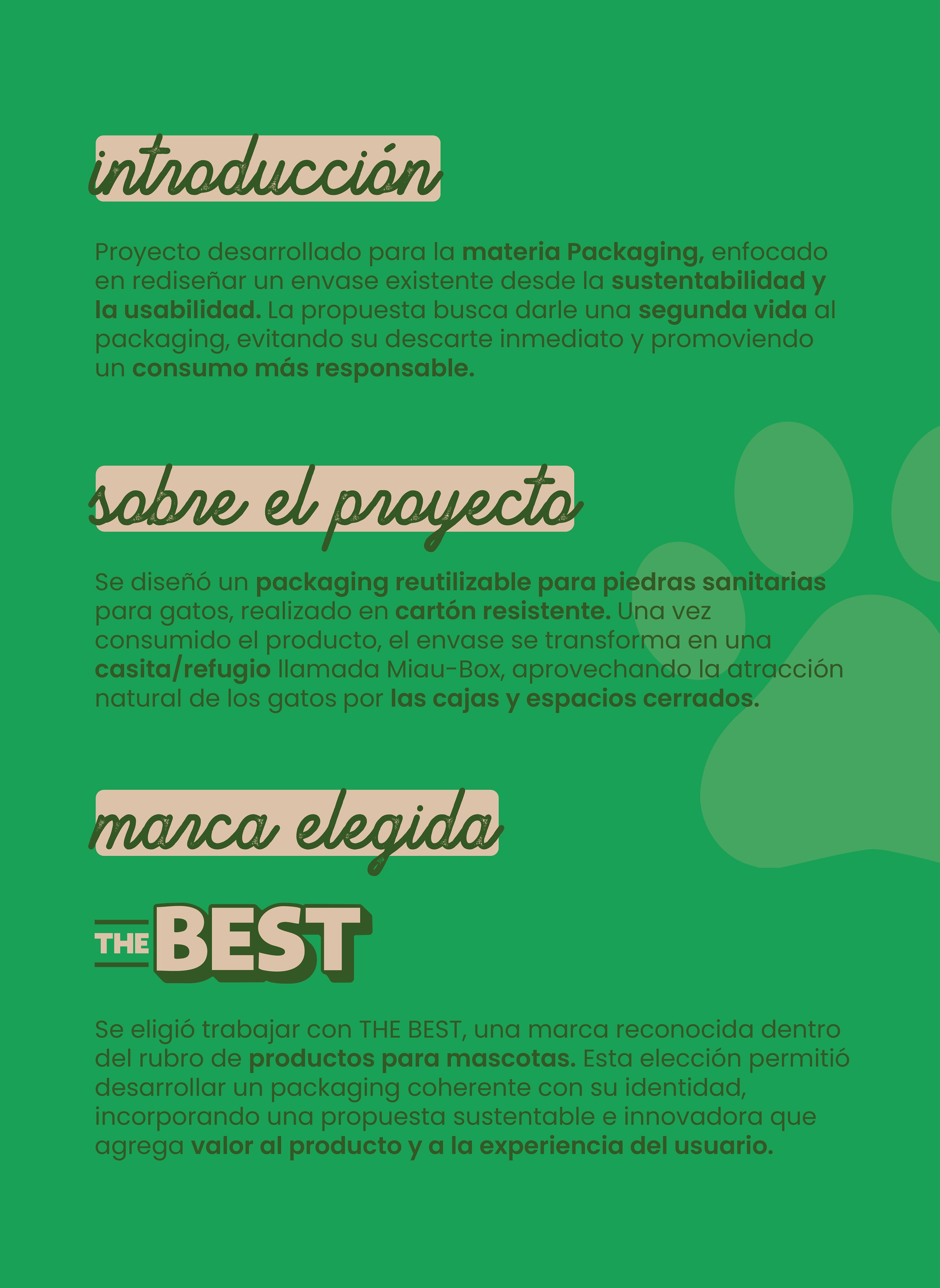 Packaging reutilizable - MiauBox